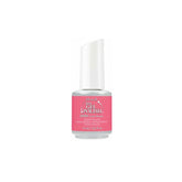 IBD Just Gel Polish in Lush Blush, a warm rosy pink gel polish with a playful, feminine touch.